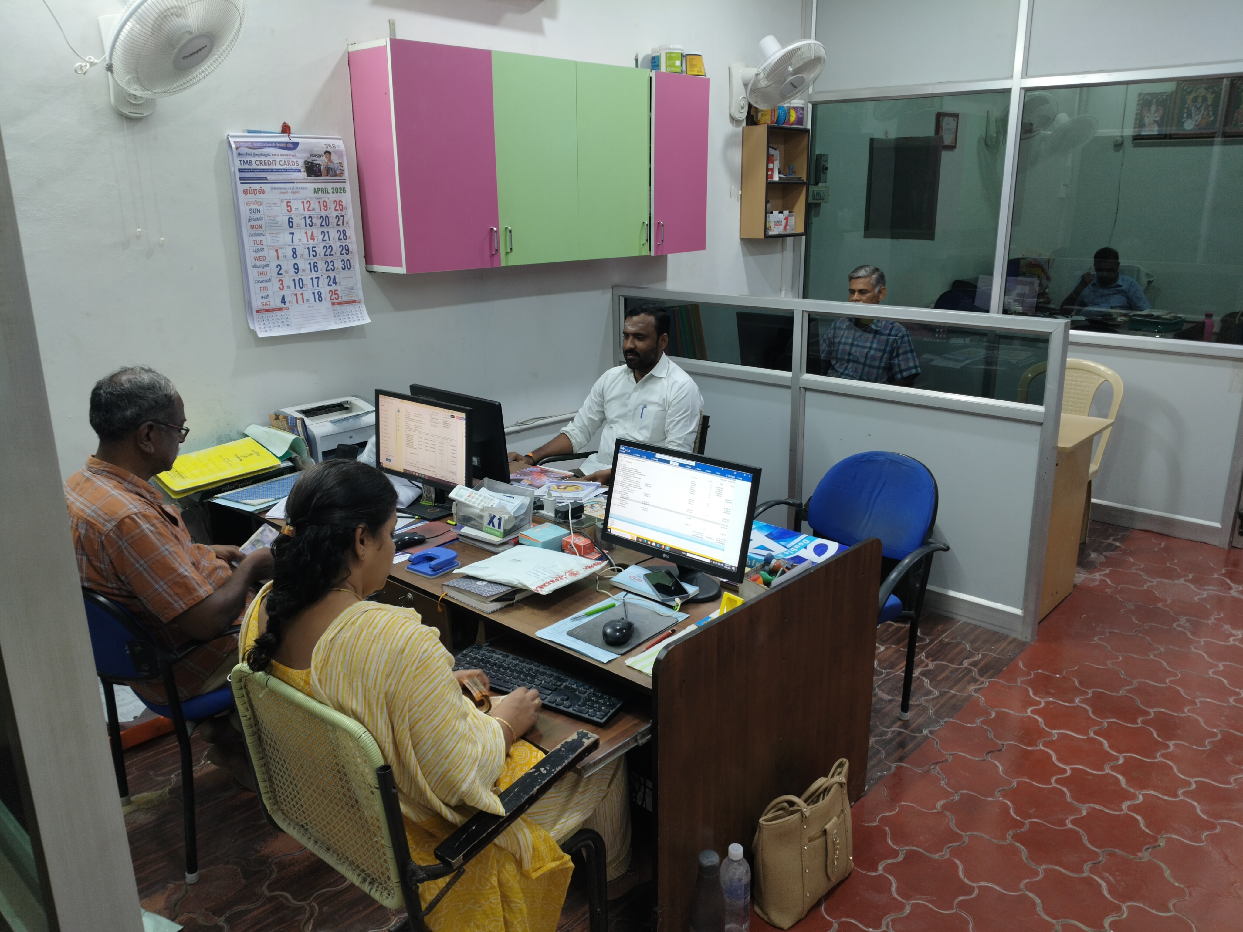 Akshaya Industrie office coordination team